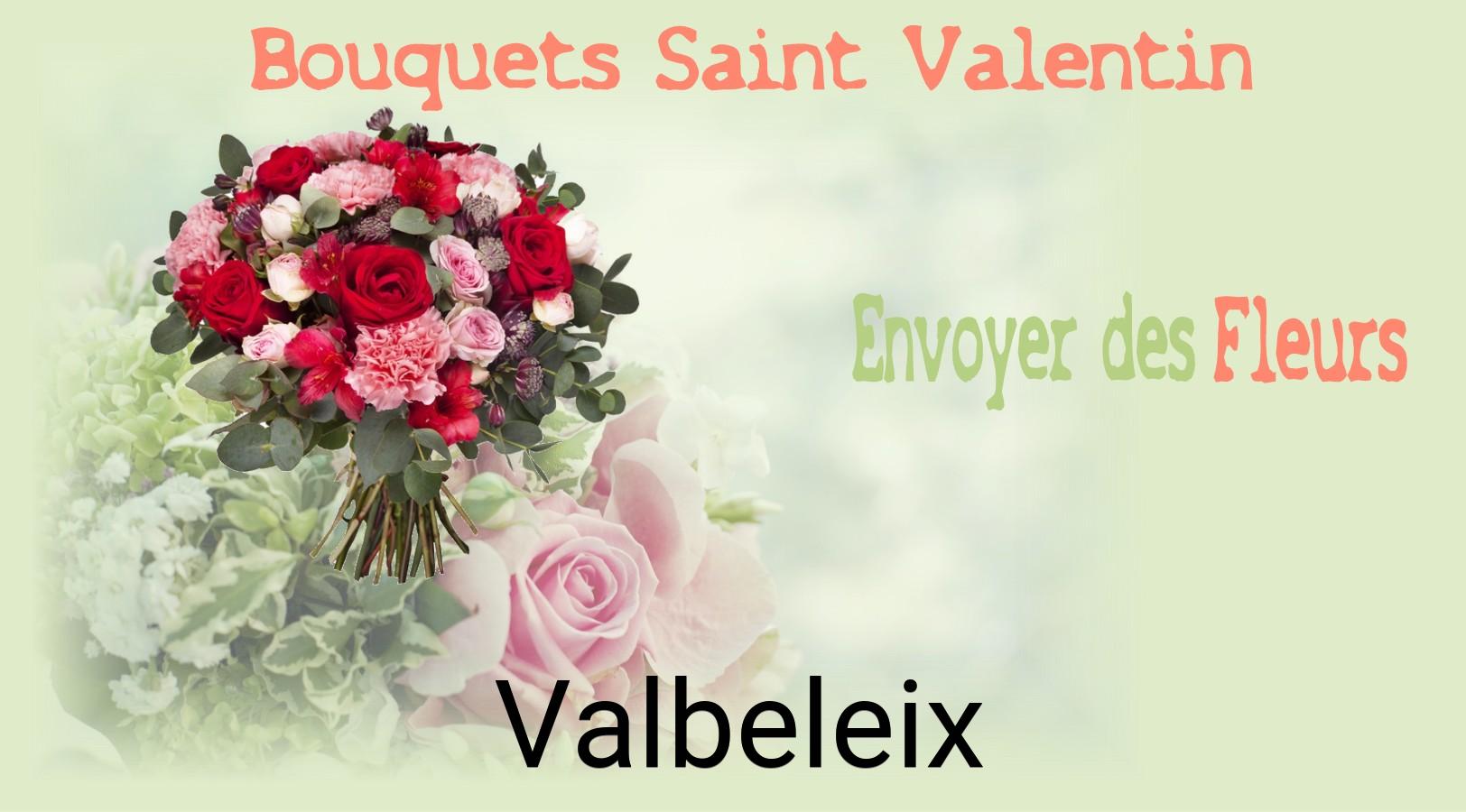 Roses de Saint-Valentin livrées à Valbeleix